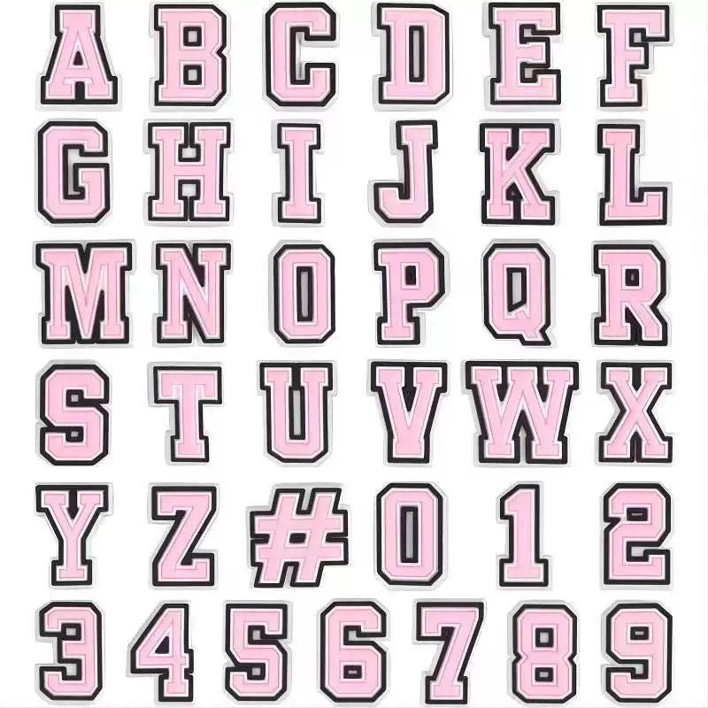 Alphabet Pink